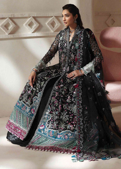 Lilianne by Republic Womenswear Embroidered Organza Suits Unstitched 3 Piece RW25LW D-04 Auriane - Formal Collection
