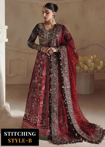 Lilianne by Republic Womenswear Embroidered Raw Silk Suits Unstitched 3 Piece RW25LW D-03 Luceinne - Formal Collection
