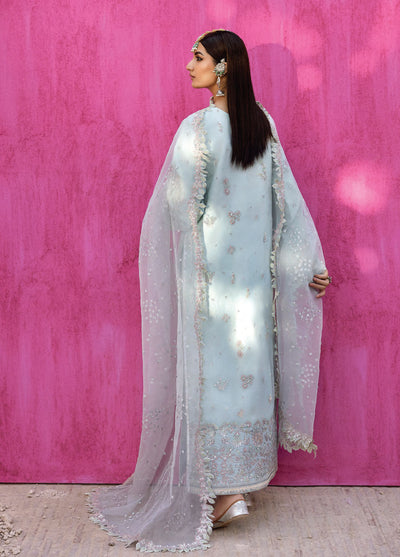 The Empress by Emaan Adeel Embroidered Organza Suits Unstitched 3 Piece EA25TE D-02 Cealina