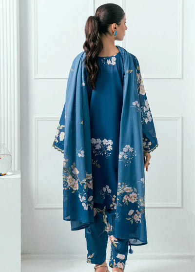 Amal Printed Lawn Suits Unstitched 3 Piece AL25AUS D-7