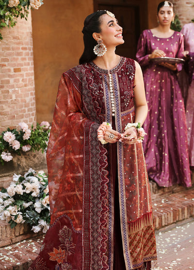 Jhoomro By Nureh Unstitched Luxury Formals Collection 2024 NL-71 Gehna