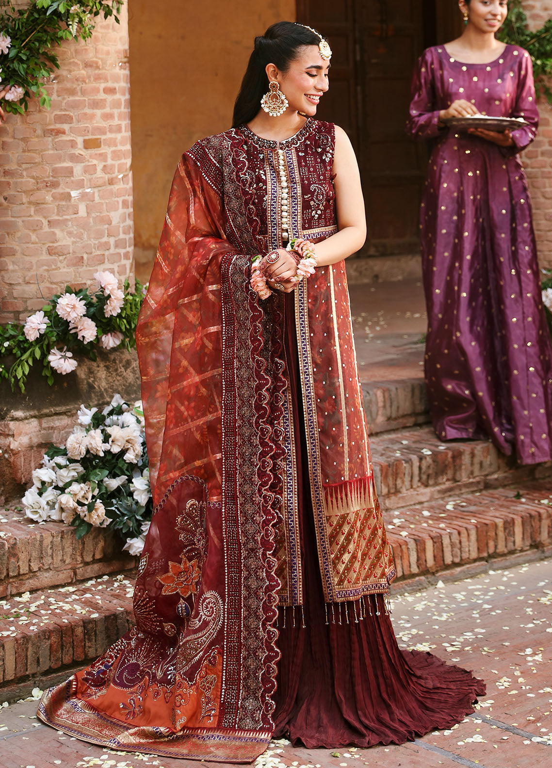 Jhoomro By Nureh Unstitched Luxury Formals Collection 2024 NL-71 Gehna