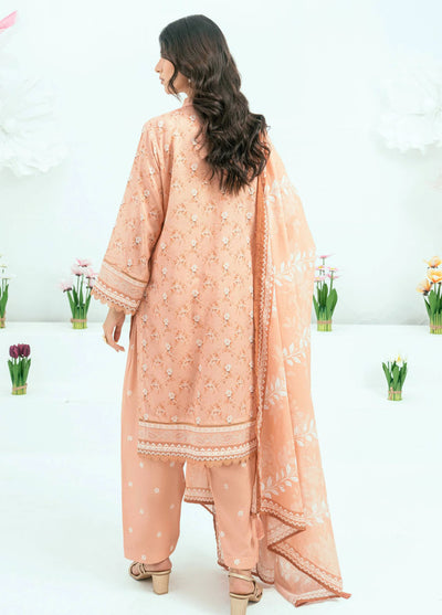 Amal Printed Lawn Suits Unstitched 3 Piece AL25AUS D-12