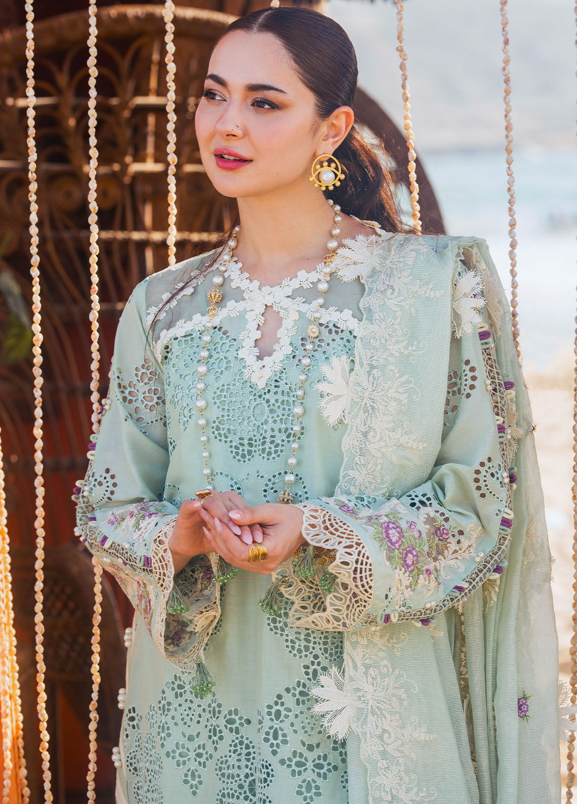 Hai Kuch By Elaf Festive Lawn Collection 2024 EHK-3A Mehrma