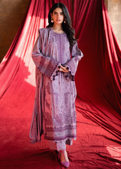 Zync by Florent One Nation Unstitched Khaddar Embroidered Suits 3 Piece FL25ON FL-5A - Casual Collection