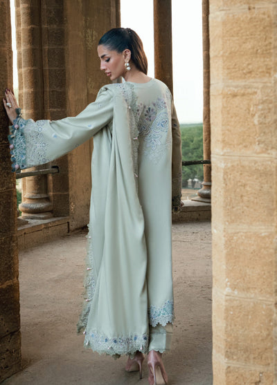 Zync by Florent One Nation Unstitched Khaddar Embroidered Suits 3 Piece FL25ON FL-8A - Casual Collection