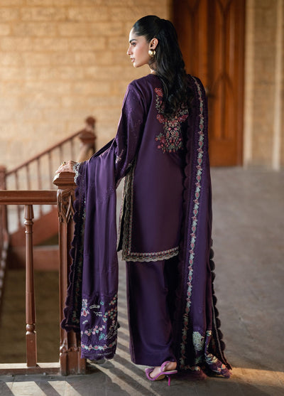 Zync by Florent One Nation Unstitched Khaddar Embroidered Suits 3 Piece FL25ON FL-7A - Casual Collection