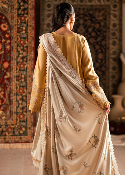 Zync by Florent One Nation Unstitched Khaddar Embroidered Suits 3 Piece FL25ON FL-5B - Casual Collection