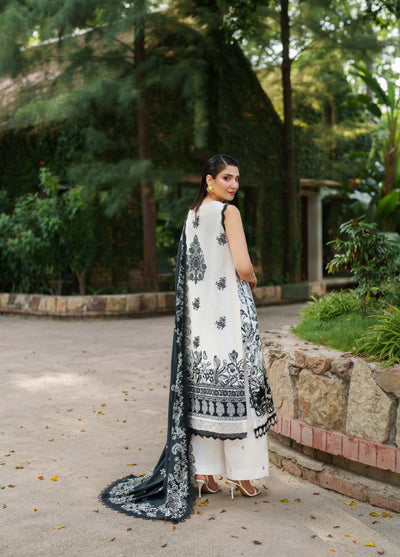 Meraki by Asifa And Nabeel Unstitched Viscose Embroidered Suits 3 Piece AN25MW ANM-02-Ember Glow - Casual Collection