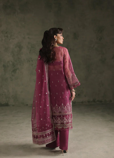 Esmeree by Imran Ramzan Embroidered Unstitched Organza 3 Piece Estrela De Amor - Formals Collection