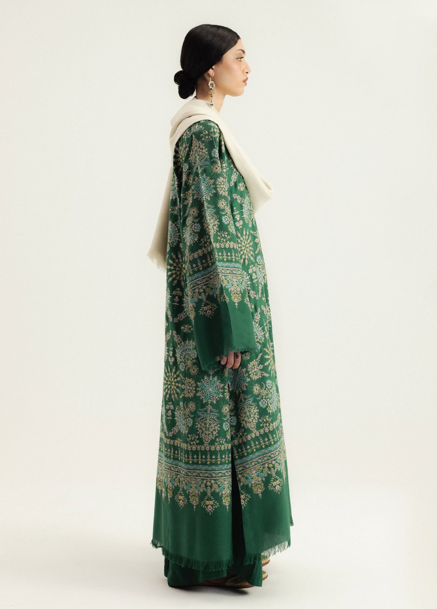 Zara Shahjahan Unstitched Casuals Marina Embroidered Suits 3 Piece CZS25WC D8-Ruhaab - Casuals Collection