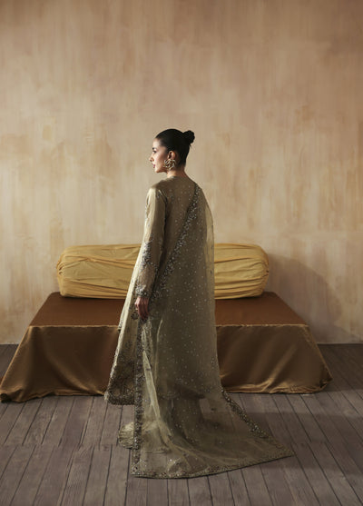 Jahanara by Zarposh Embroidered Zari Suits Unstitched 3 Piece ZP25JF Areezah - Festive Collection