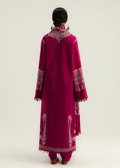 Zara Shahjahan Unstitched Casuals Karandi Embroidered Suits 3 Piece CZS25WC D6-Gulmeer - Casuals Collection