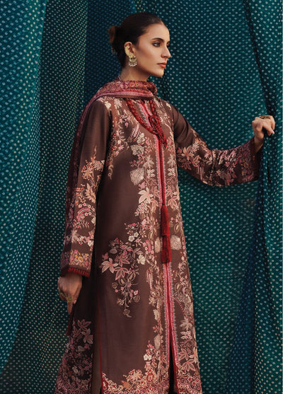 Aik Roz by Aik Atelier Unstitched Khaddar Printed Suits 3 Piece AIK25RK Look 05 - Winter Collection