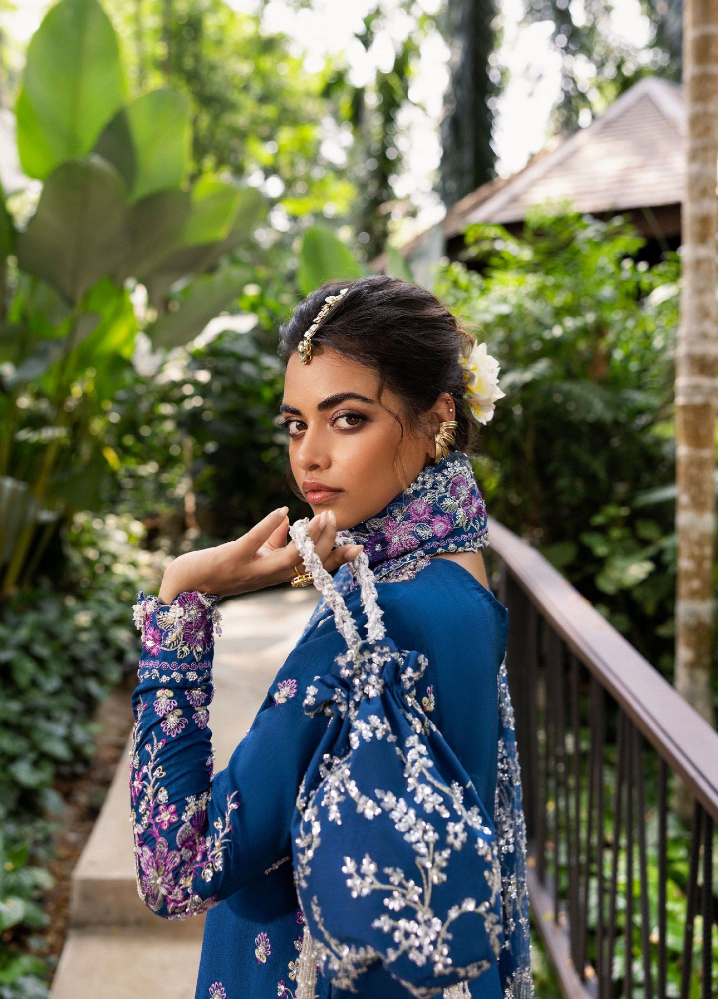 Saira Rizwan Unstitched Raw Silk Embroidered Suits 3 Piece SR25UF SRF25-08 Delara - Formal Collection