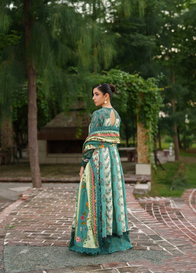 Meraki by Asifa And Nabeel Unstitched Viscose Embroidered Suits 3 Piece AN25MW ANM-08-Botanical Breeze - Casual Collection