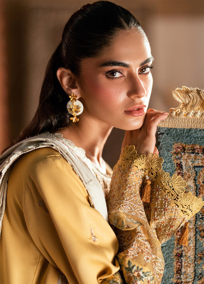 Zync by Florent One Nation Unstitched Khaddar Embroidered Suits 3 Piece FL25ON FL-5B - Casual Collection