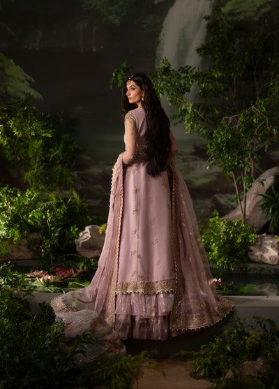 Dastan E Ishq by Ajr Festive Embroidered Unstitched Organza 3 Piece Suits AJR25DI D-1 Dhanak - Formals Collection