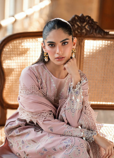 Zync by Florent One Nation Unstitched Khaddar Embroidered Suits 3 Piece FL25ON FL-8B - Casual Collection