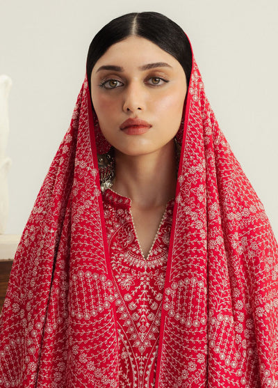 Zara Shahjahan Unstitched Casuals Marina Embroidered Suits 3 Piece CZS25WC D5-Laalazar - Casuals Collection