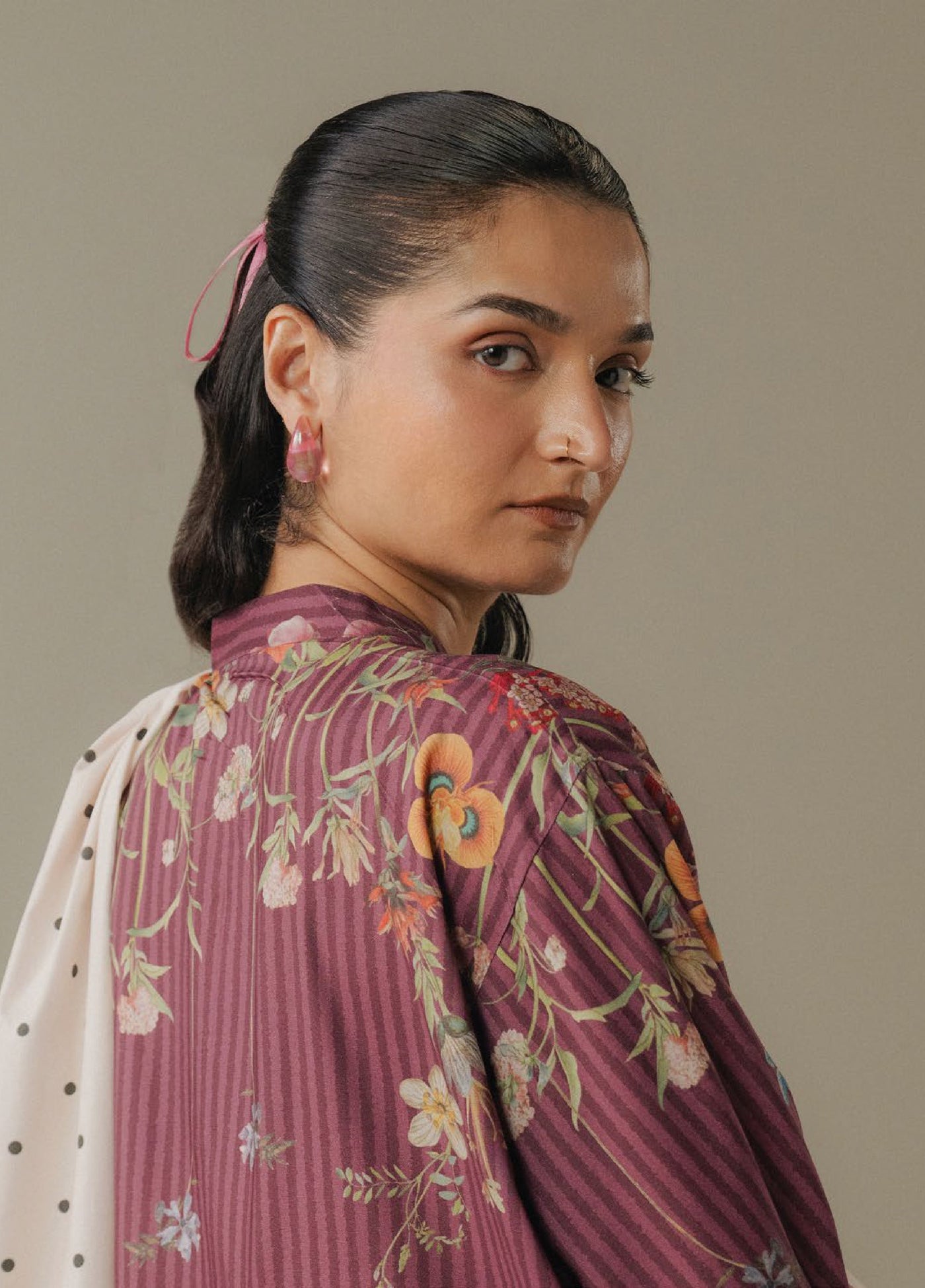 Coco by Zara Shahjahan Prints Unstitched Linen Suits 3 Piece CZS25PW Amber Days D-1A - Winter Collection