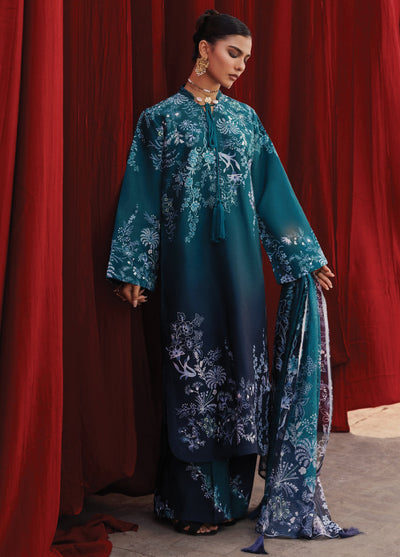 Aik Roz by Aik Atelier Unstitched Khaddar Printed Suits 3 Piece AIK25RK Look 07 - Winter Collection