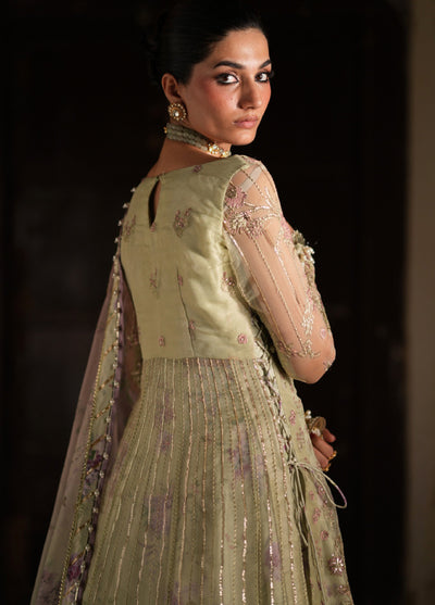 Dastan E Ishq by Ajr Festive Embroidered Unstitched Net 3 Piece Suits AJR25DI D-7 Ghazal - Formals Collection