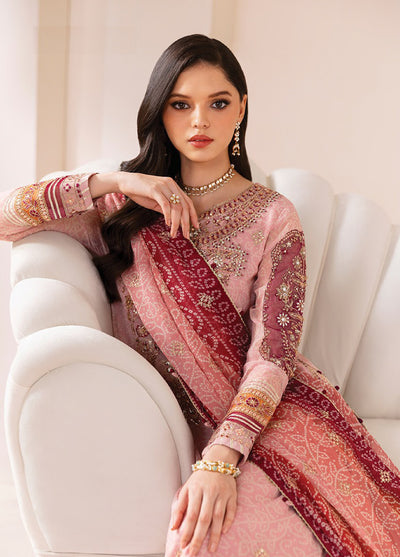 Xenia Formal Unstitched Luxury Embroidered Chiffon Suits 3 Piece XE25UF 01-Raniza - Formals Collection