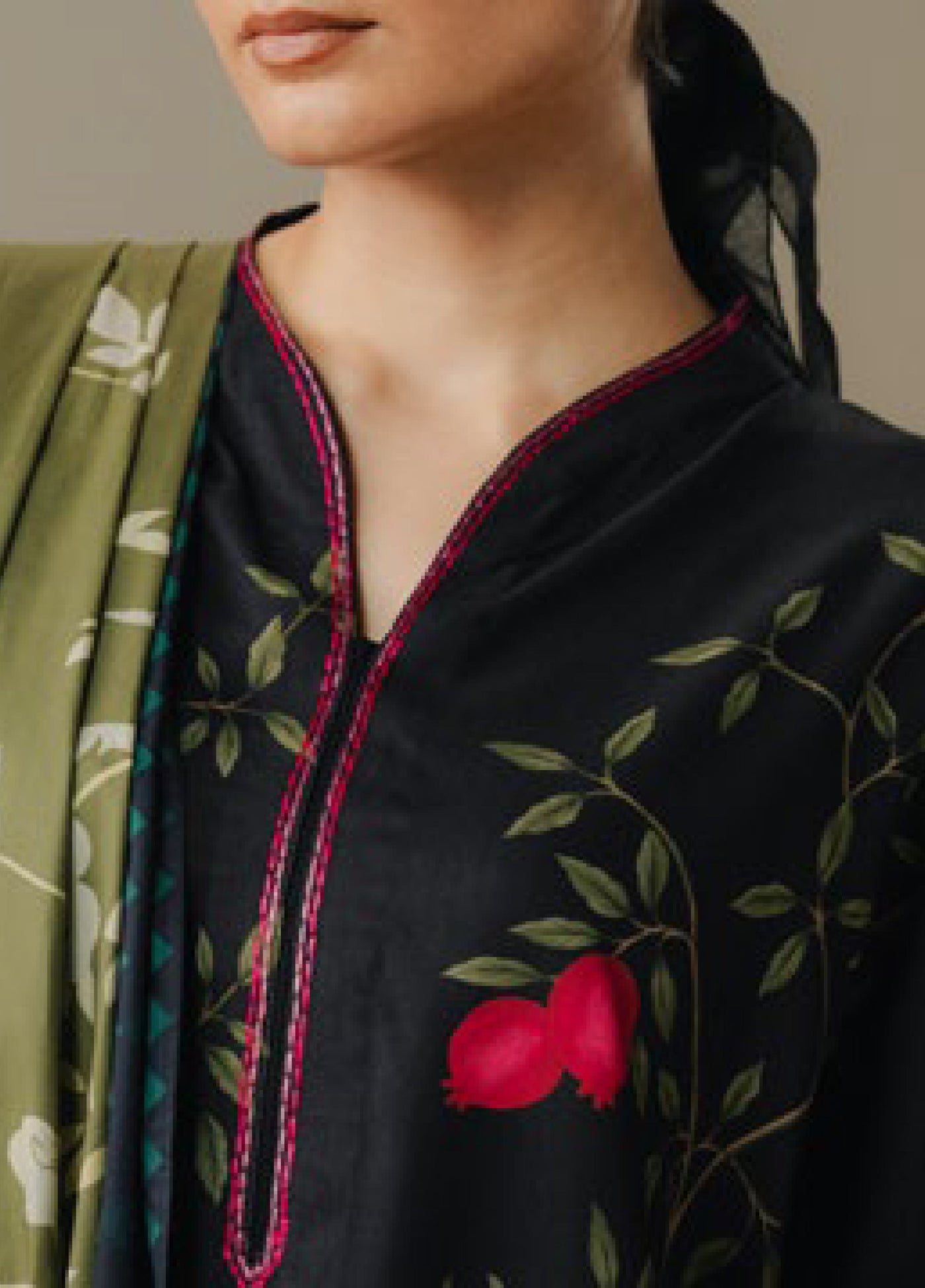 Coco by Zara Shahjahan Prints Unstitched Linen Suits 3 Piece CZS25PW Sienna Field D-4A - Winter Collection