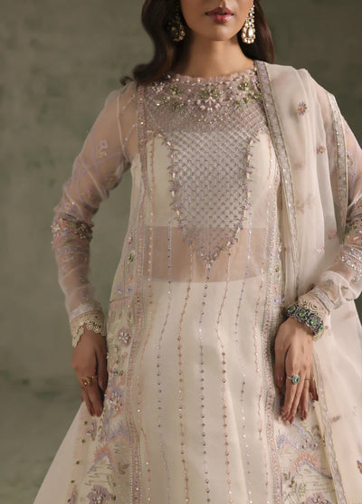 Esmeree by Imran Ramzan Embroidered Unstitched Organza 3 Piece Veu De Flores - Formals Collection