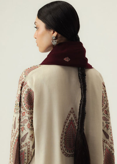 Zara Shahjahan Unstitched Casuals Marina Embroidered Suits 3 Piece CZS25WC D7-kel - Casuals Collection