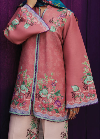 Aik Roz by Aik Atelier Unstitched Khaddar Printed Suits 3 Piece AIK25RK Look 02 - Winter Collection