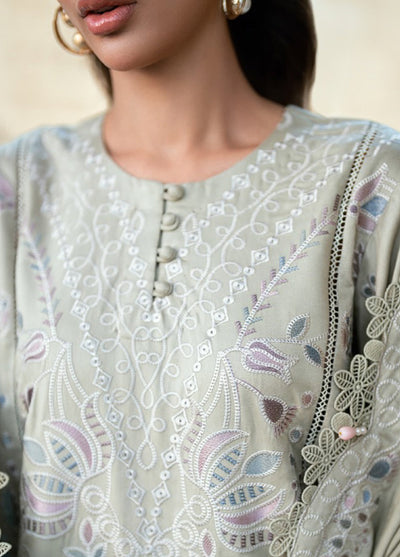 Zync by Florent One Nation Unstitched Khaddar Embroidered Suits 3 Piece FL25ON FL-8A - Casual Collection