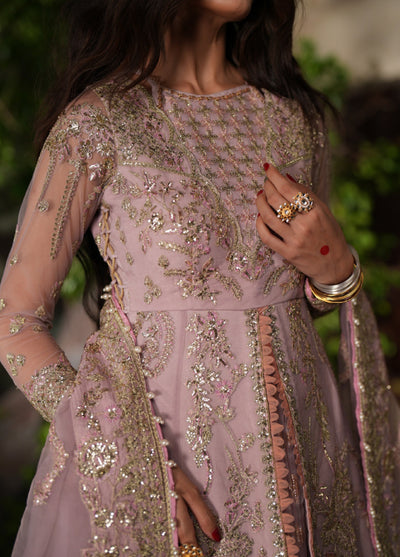 Dastan E Ishq by Ajr Festive Embroidered Unstitched Organza 3 Piece Suits AJR25DI D-1 Dhanak - Formals Collection