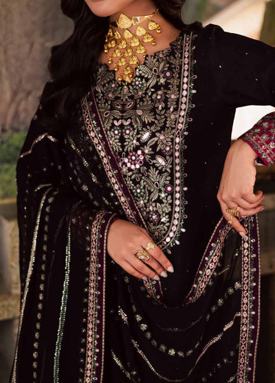 Nureh Nur Mahal The Silk Edit Unstitched Suits 3 Piece NU25NM NE-197 - Festive Collection