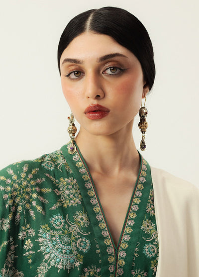 Zara Shahjahan Unstitched Casuals Marina Embroidered Suits 3 Piece CZS25WC D8-Ruhaab - Casuals Collection