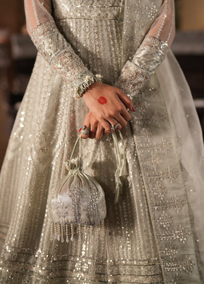 Dastan E Ishq by Ajr Festive Embroidered Unstitched Net 3 Piece Suits AJR25DI D-5 Roohi - Formals Collection