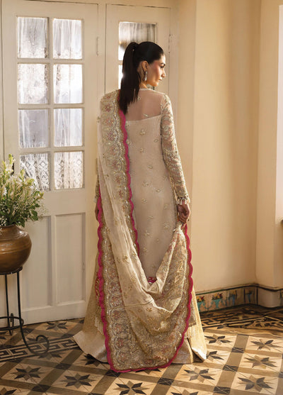 Dastangoi by Afrozeh Unstitched Formal Embroidered Organza 3 Piece Suits  AF25DF D-7 Silkdawn - Formal Collection