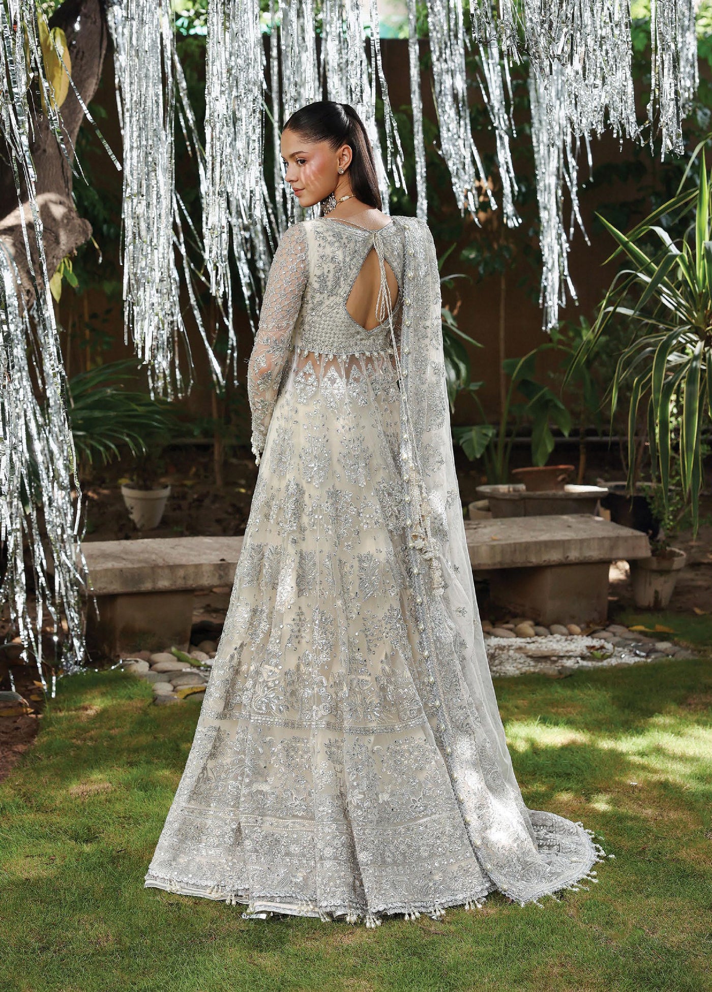 Dastangoi by Afrozeh Unstitched Formal Embroidered Net 3 Piece Suits  AF25DF D-6 Twinkle - Formal Collection