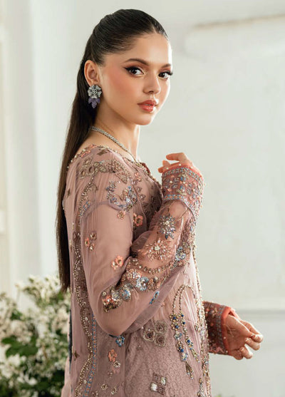 Shaam Shandar By Mushq Luxury Chiffon Unstitched 3 Piece Suits MQ25SC D-9 Roop Rangoli - Festive Collection