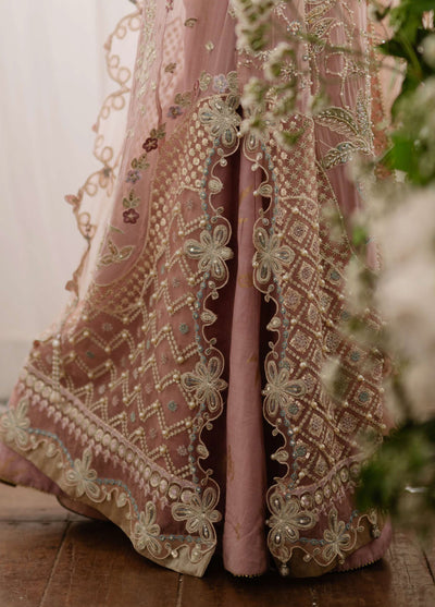 Shaam Shandar By Mushq Luxury Chiffon Unstitched 3 Piece Suits MQ25SC D-2 Shehnai - Festive Collection