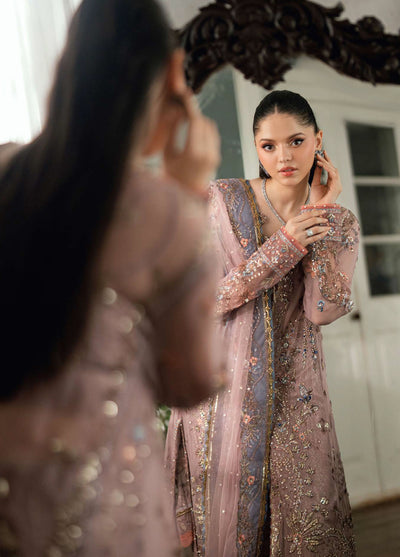 Shaam Shandar By Mushq Luxury Chiffon Unstitched 3 Piece Suits MQ25SC D-9 Roop Rangoli - Festive Collection