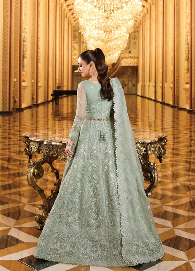 Stardom by Elaf Unstitched Luxury Formals Embroidered Organza 3 Piece Suits  EL25SF D-ESH-03 Lime Light - Formal Collection