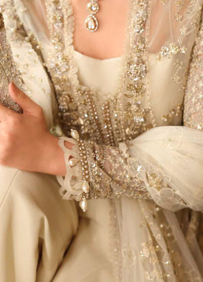 Stardom by Elaf Unstitched Luxury Formals Embroidered Organza 3 Piece Suits  EL25SF D-ESH-01 Celestia - Formal Collection