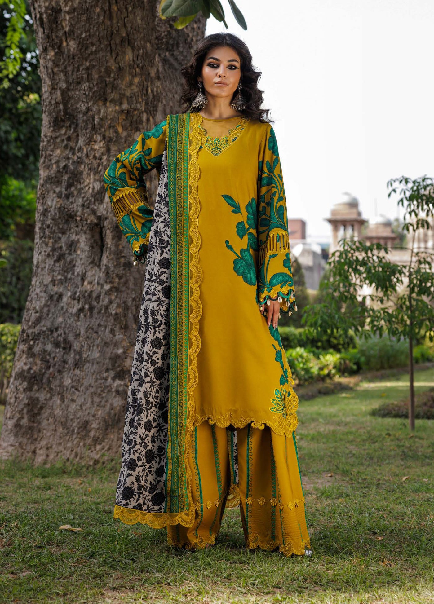 Combination by Charizma Unstitched Winter Collection Vol-02 Linen Printed 3 Piece Suits CZ25CW CCW6-11 - Winter Collection