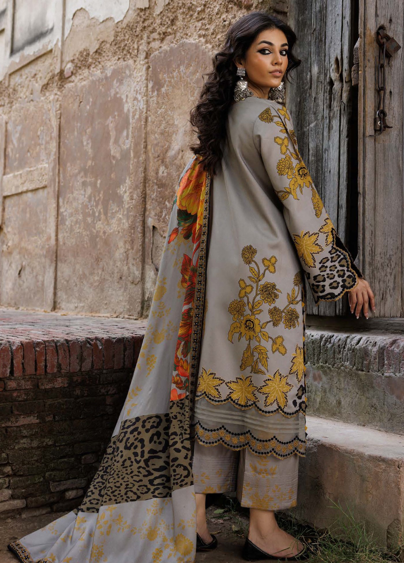 Combination by Charizma Unstitched Winter Collection Vol-02 Linen Printed 3 Piece Suits CZ25CW CCW6-14 - Winter Collection