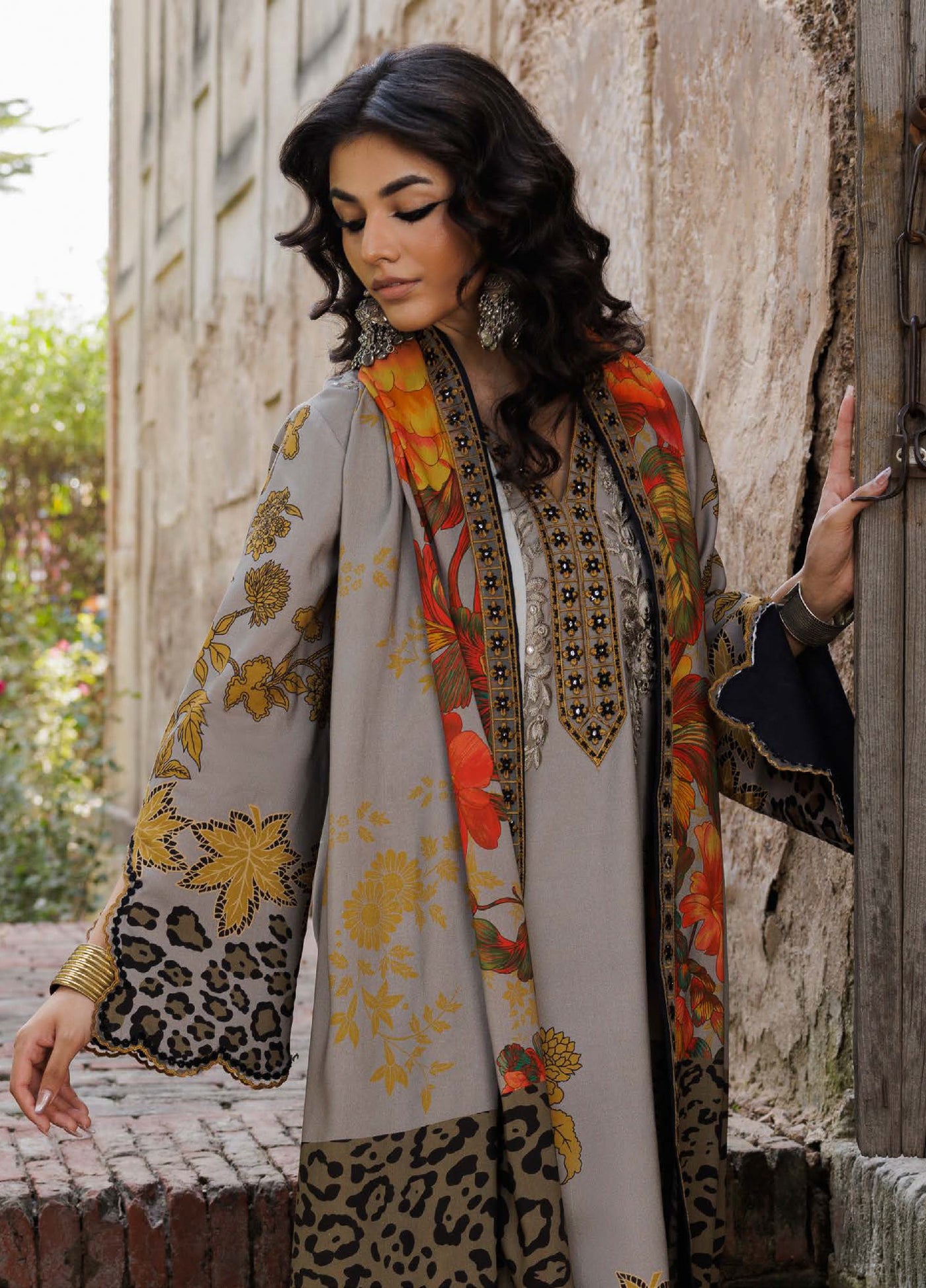 Combination by Charizma Unstitched Winter Collection Vol-02 Linen Printed 3 Piece Suits CZ25CW CCW6-14 - Winter Collection