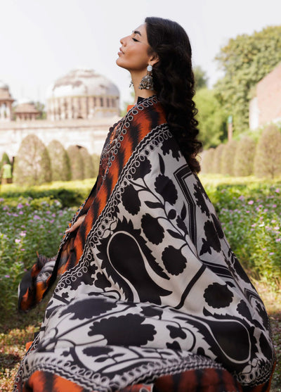 Combination by Charizma Unstitched Winter Collection Vol-02 Linen Printed 3 Piece Suits CZ25CW CCW6-15 - Winter Collection