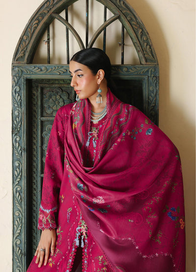 Qprints By Qalamkar Unstitched Linen Printed 3 Piece Suits QLM25PW QW-02 A Mirel - Winter Collection