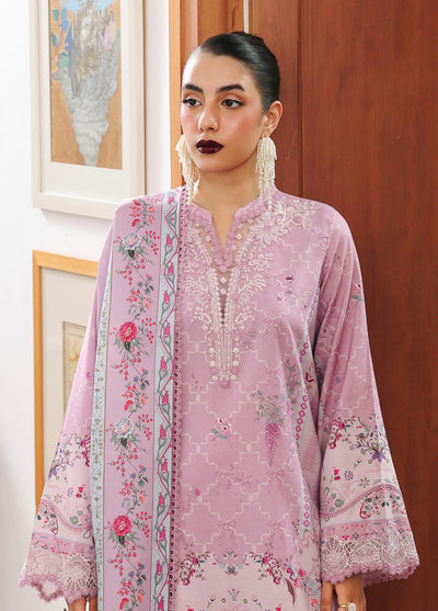 Qprints By Qalamkar Unstitched Linen Printed 3 Piece Suits QLM25PW QW-03 A Elvira - Winter Collection